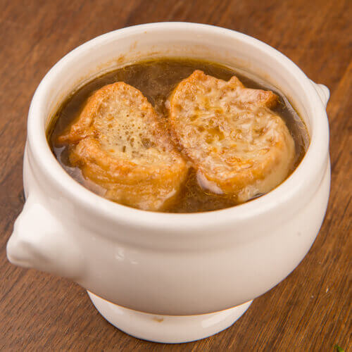 Soupe à l`oignon