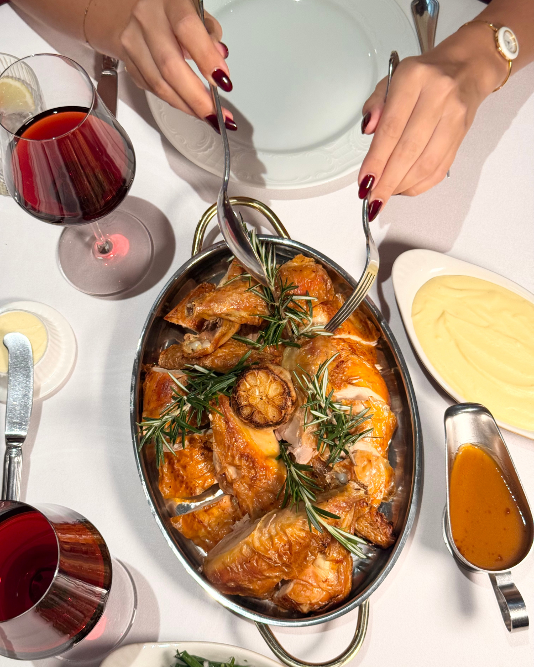 Poulet à partager - Brasserie Gavroche