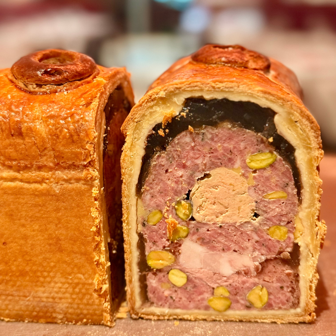 PÂTÉ EN CROÛTE ET FOIE GRAS, RECETTE DE GRAND-PÈRE HENRI - Grandpa Henri’s Baked Pork Terrine with Duck Liver